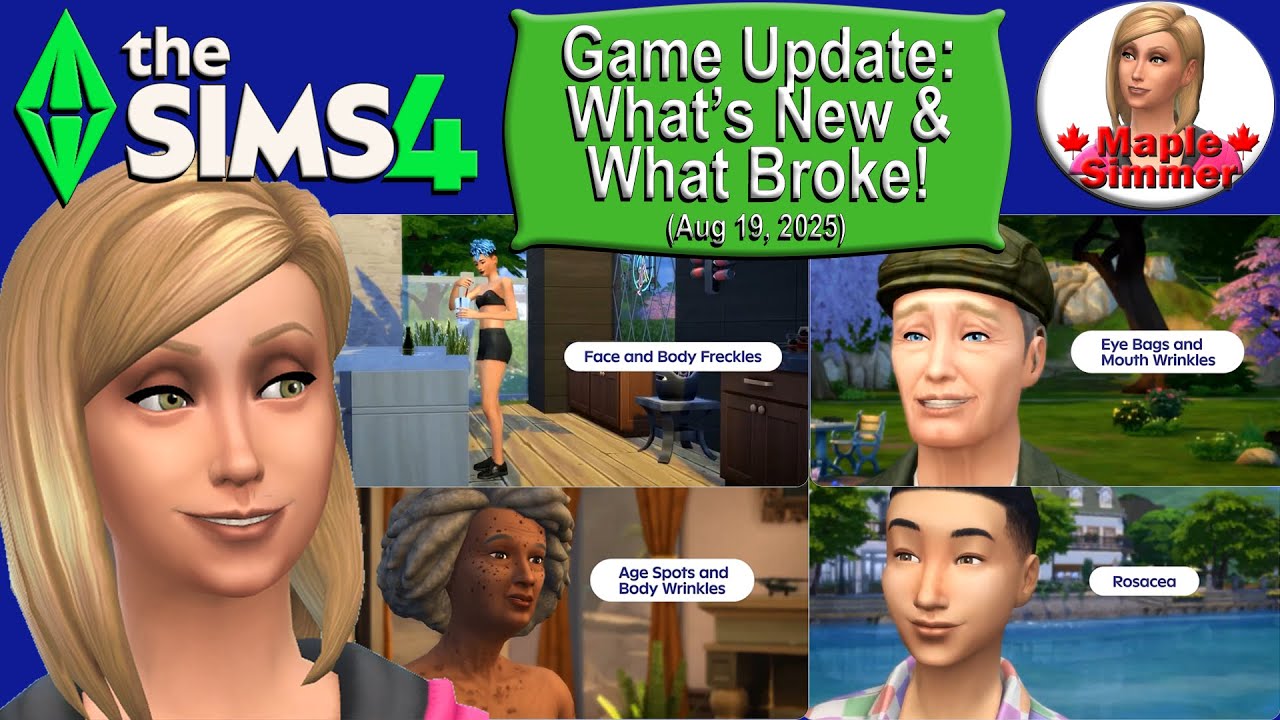 What's New & What Broke in Tuesday's Game Update! (Sims 4 News)