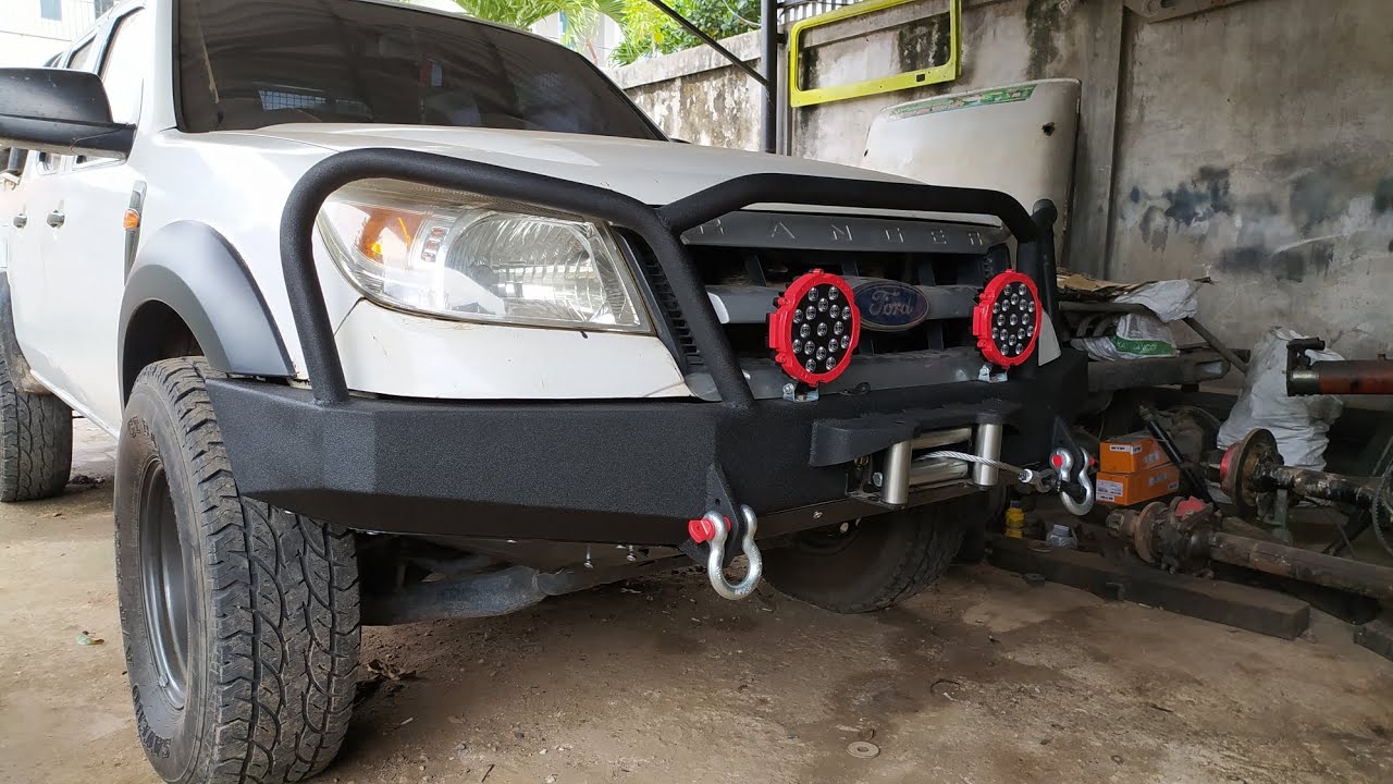 custom bumper depan Ford ranger 2,2