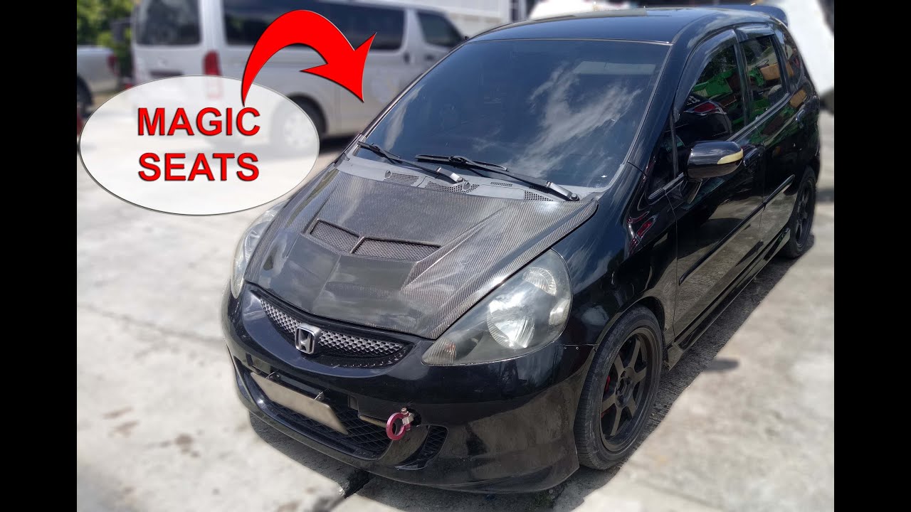 Honda Jazz/Fit Magic Seat Configurations