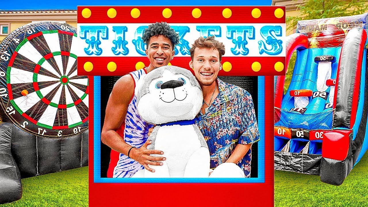 I Turned My HOUSE Into a CARNIVAL For 24 Hours