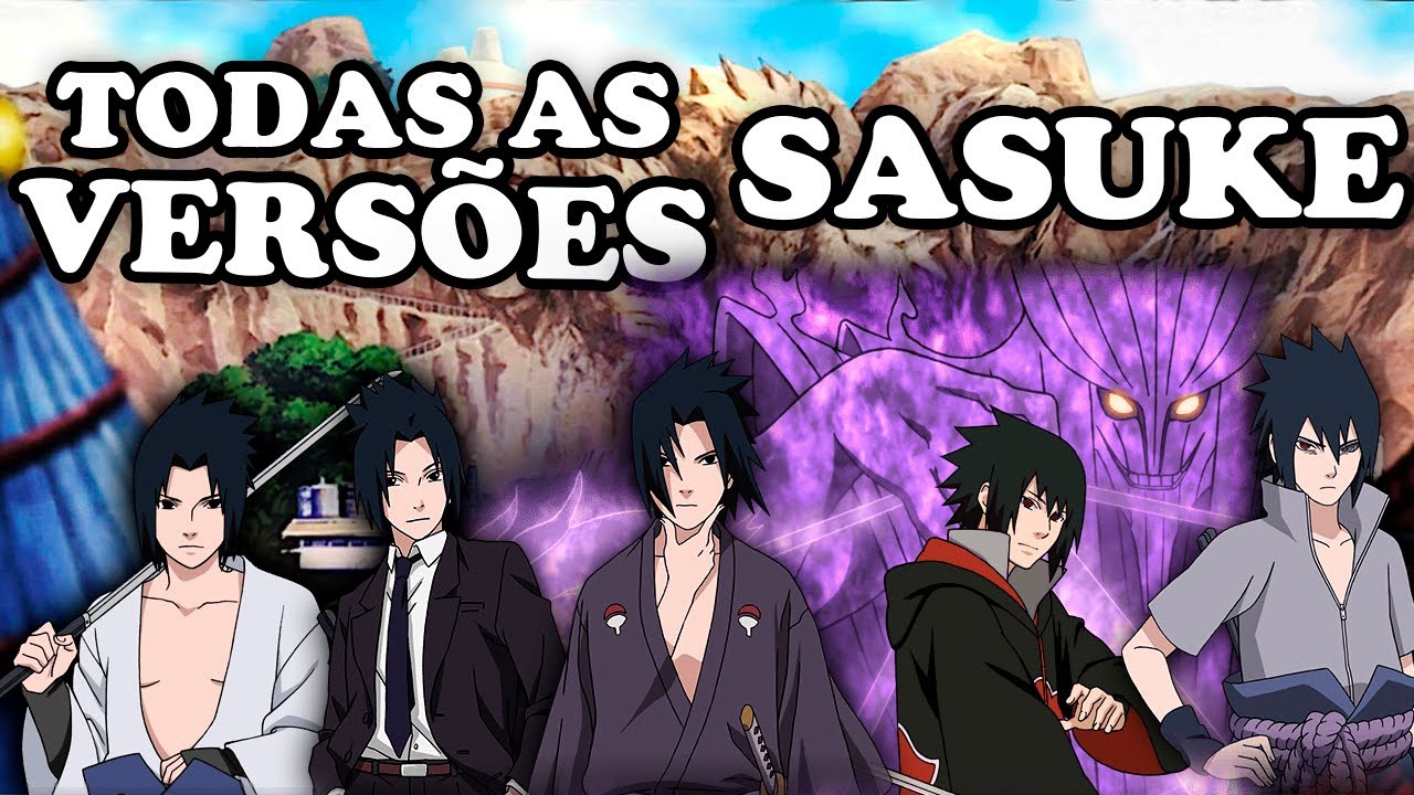 SASUKE | JOGANDO COM TODAS AS VERSÕES - NARUTO ONLINE
