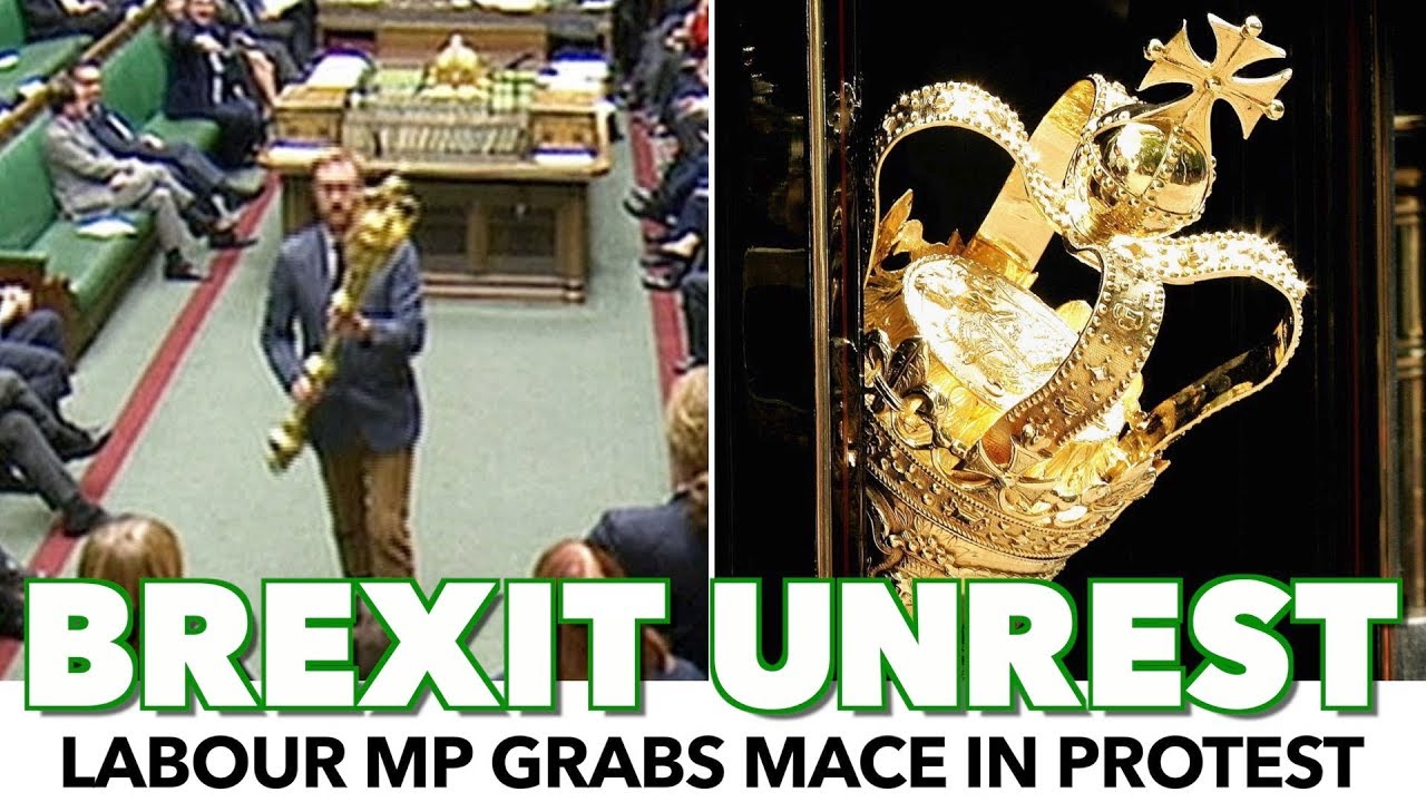 Parliament Goes Mad After Labour MP Grabs Ceremonial Mace