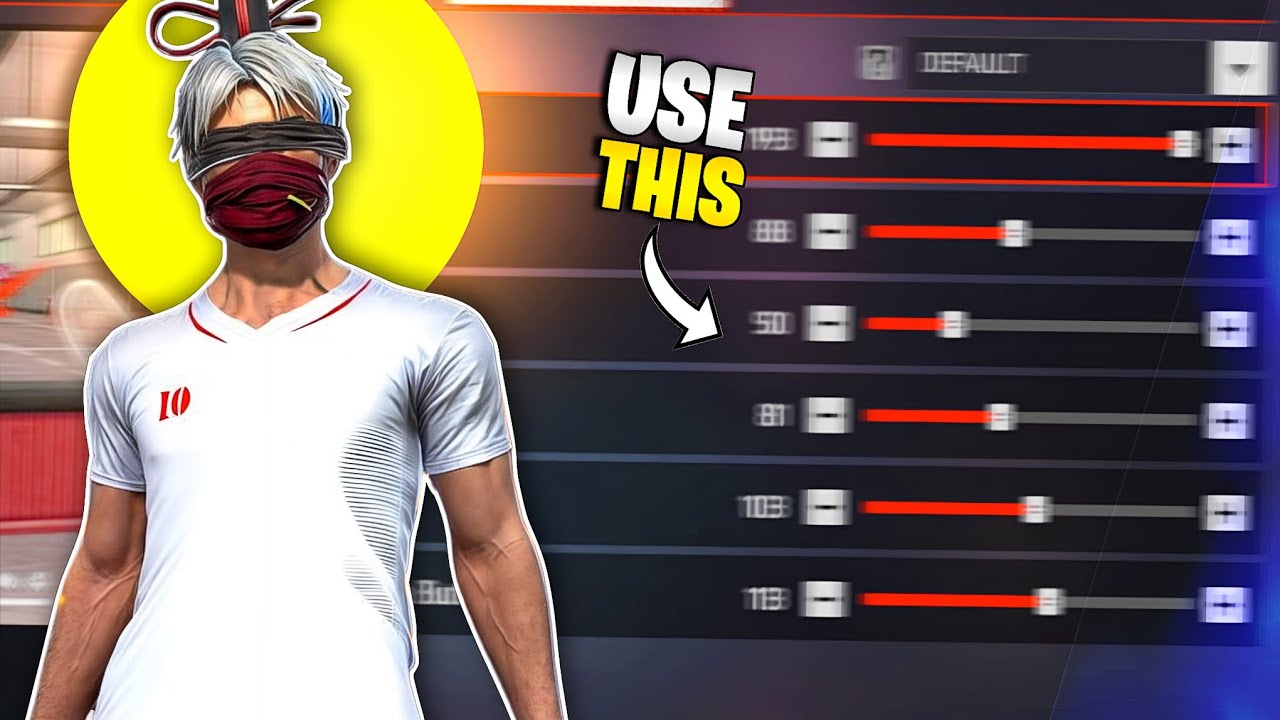 Best Headshot Sensitivity Free Fire 🔥🥶| Best Headshot Sensitivity 🔥| It's Me @NetherX9
