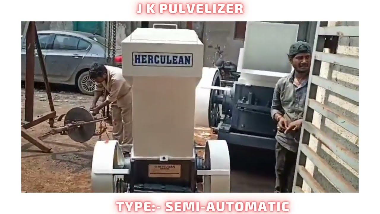 Plastic Scrap Grinder | J K Pulverizer | Rajkot