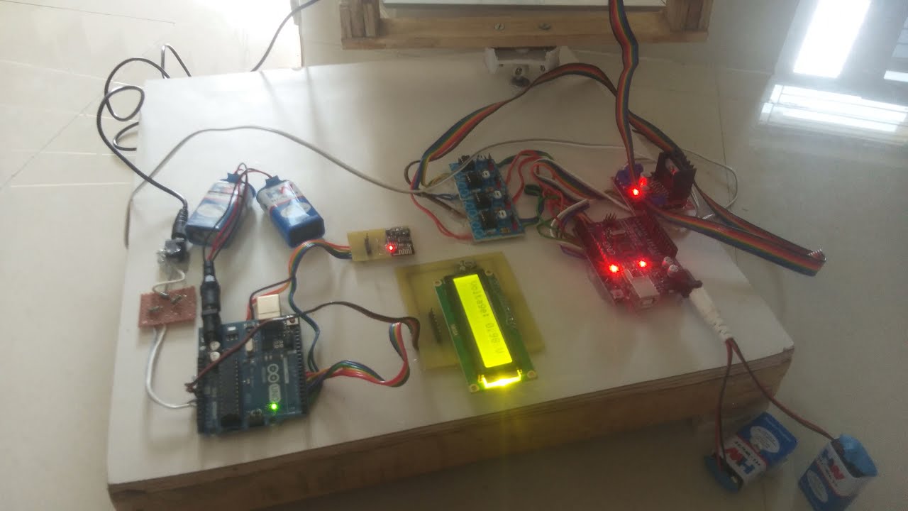 Advance Dual Axis Solar Tracker || Major Project