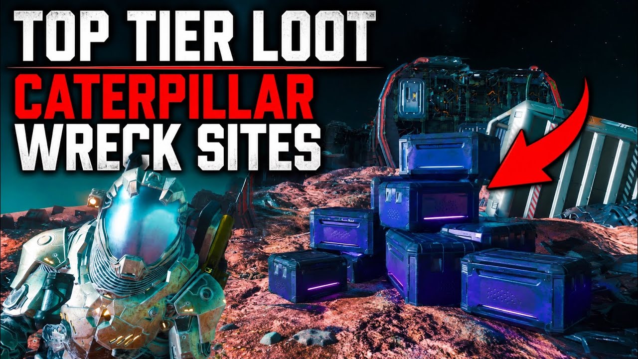 Top Tier Loot Guide - Caterpillar Wreck Sites - Star Citizen 4.5.0