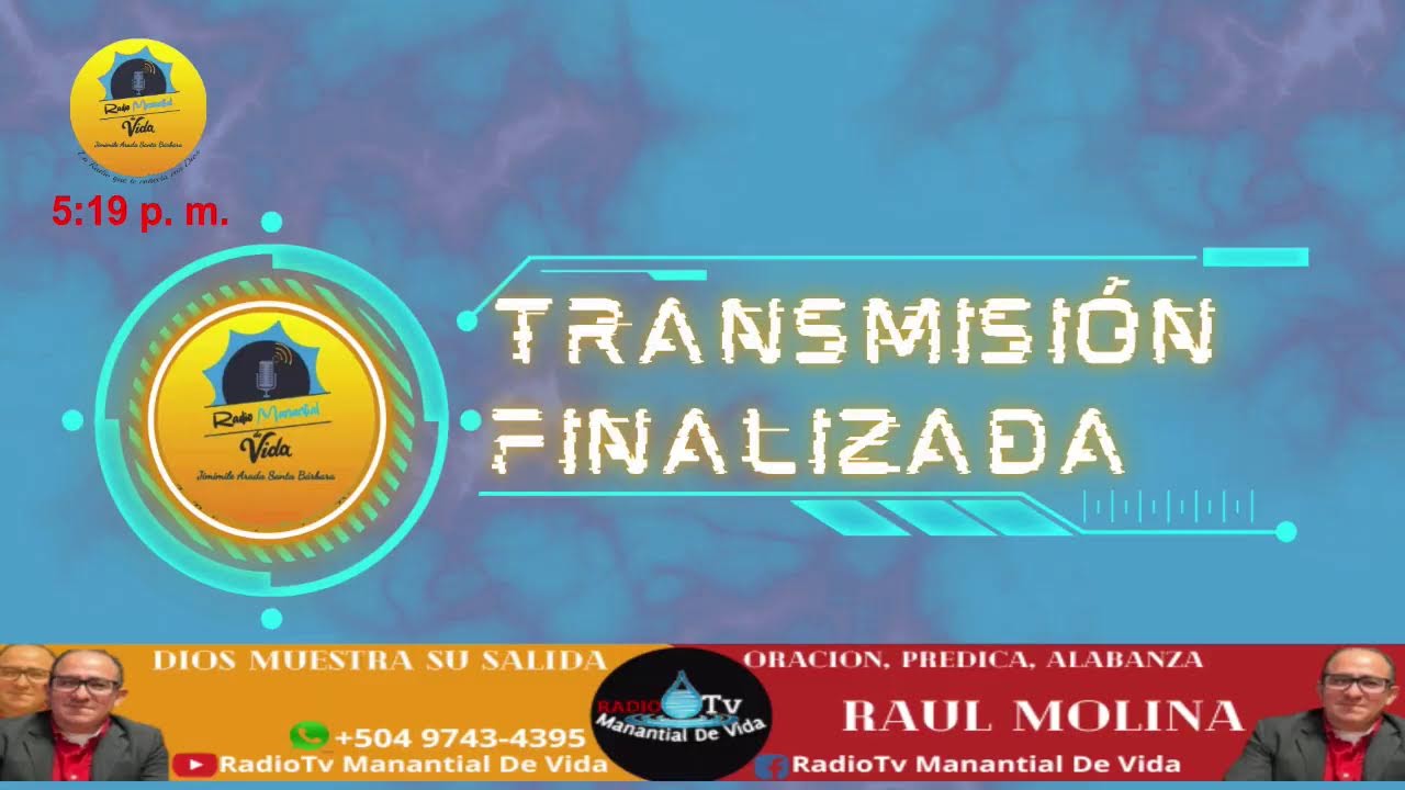 TRANSMISION RADIO MANANTIAL DE VIDA FM // EN VIVO