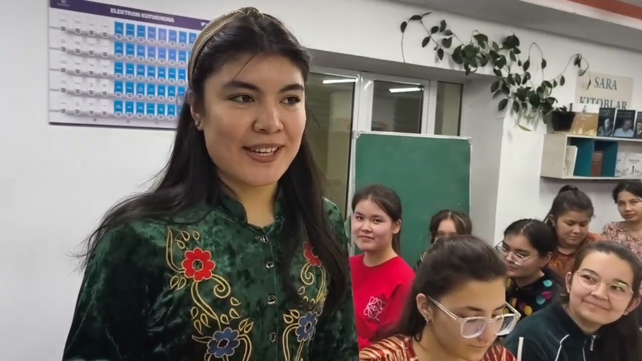 Ёш шоира Ўғилой Алиқулованинг пурмаъно шеъри барчани мафтун этди