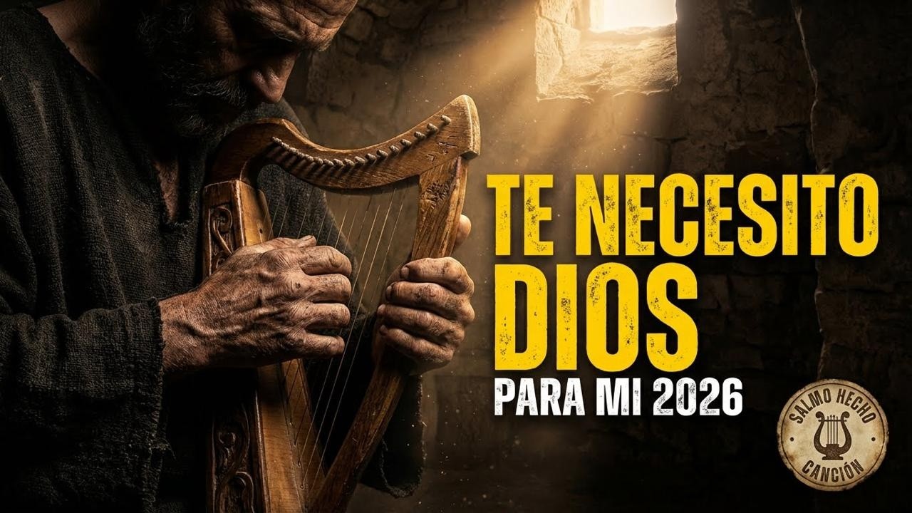 Te Necesito DIOS Para Comenzar El 2026 | SALMOS Del Rey David #adoracion