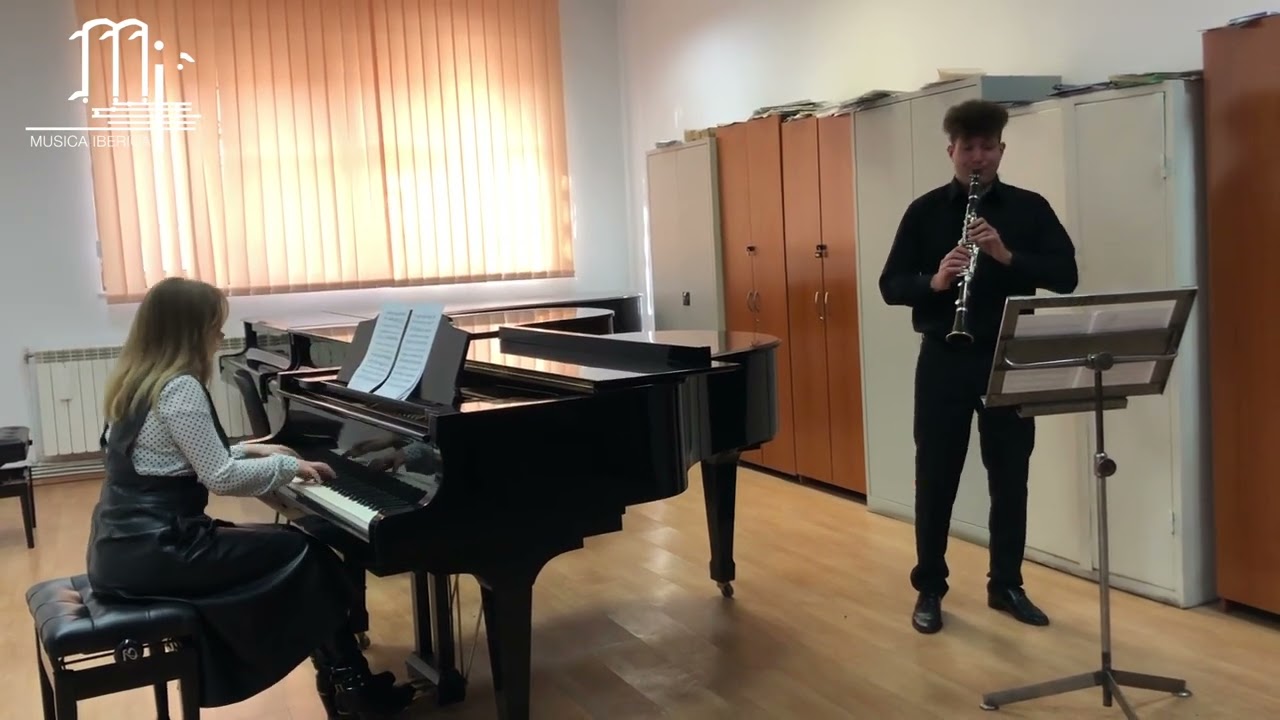 A.Romero y Andía.Primer solo original (clarinetto e pianoforte). Luigi Mancini,Anastasia Lungu