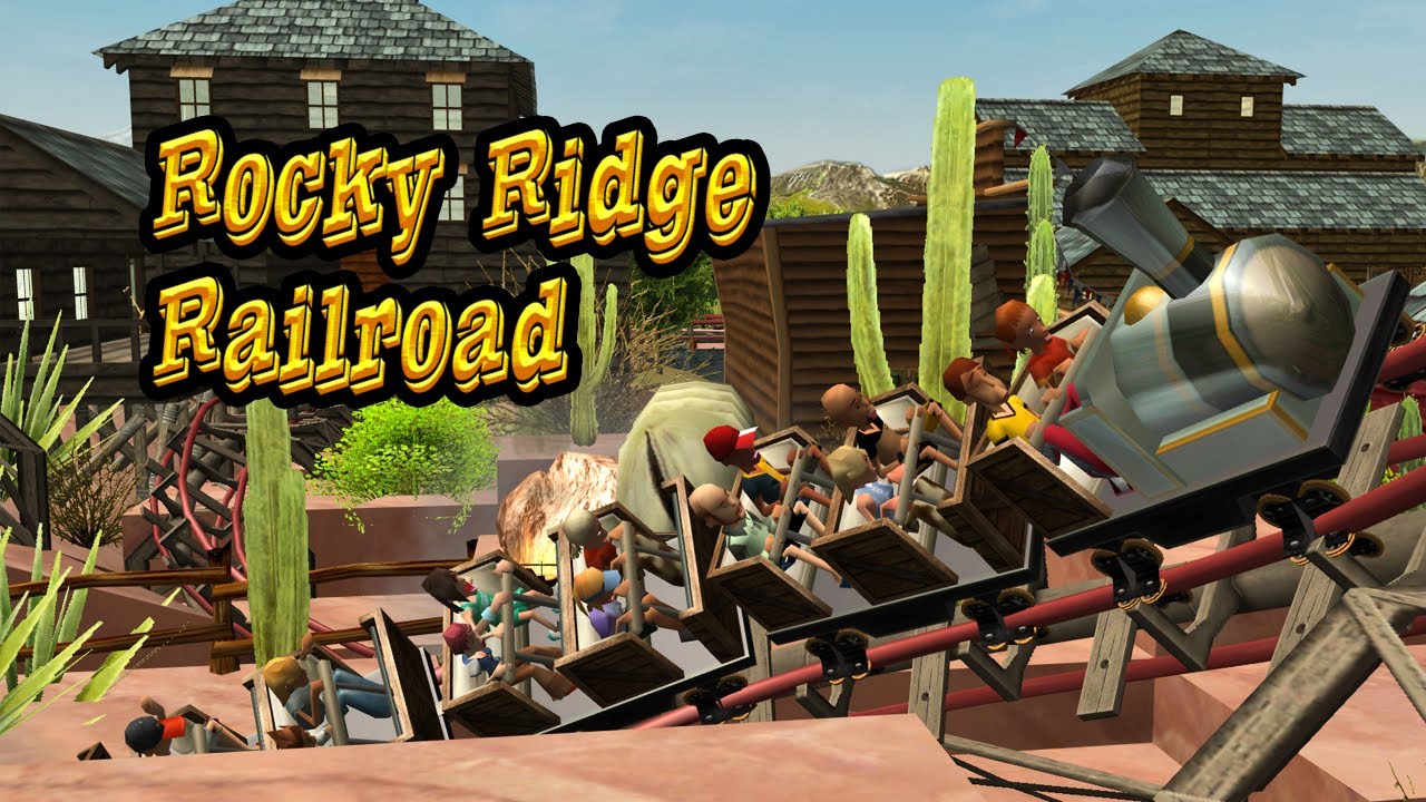 Vekoma Mine Train | Rocky Ridge Railroad | RCT3 MOD FREE COMPETITION BUILD!