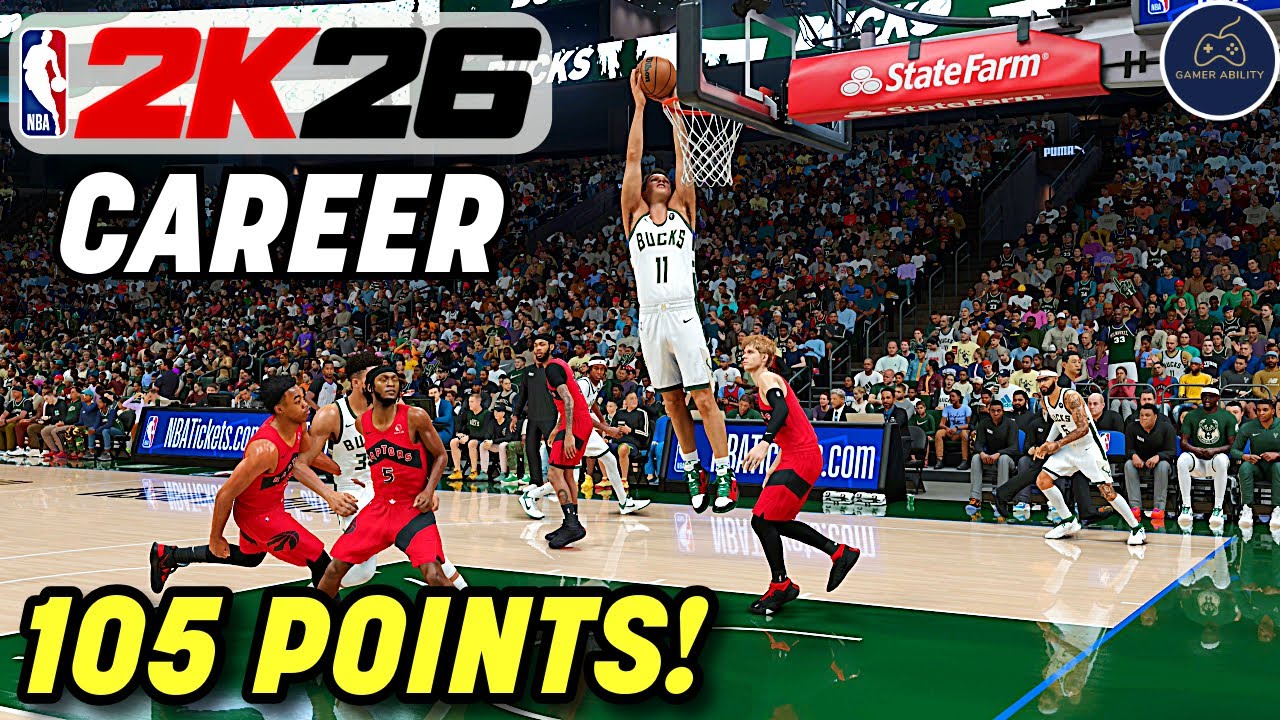 105 POINTS!! Wilt&rsquo;s 100-Point Record is BROKEN! | NBA 2K26 My Career Part 33