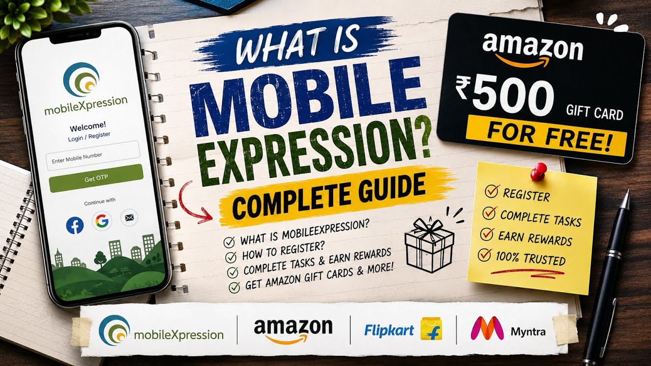 What is MobileXpression? 📱 Earn FREE Amazon Gift Cards! | Complete Registration Guide (2026)