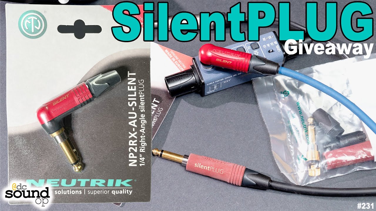 Don't Unplug Your Guitar Until You Watch This! + SilentPlug by Neutrik