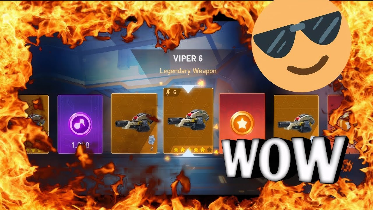I got the legendary weapons viper 6 in just 5th spin 🤯 ||EP-3||MECH ARENA||