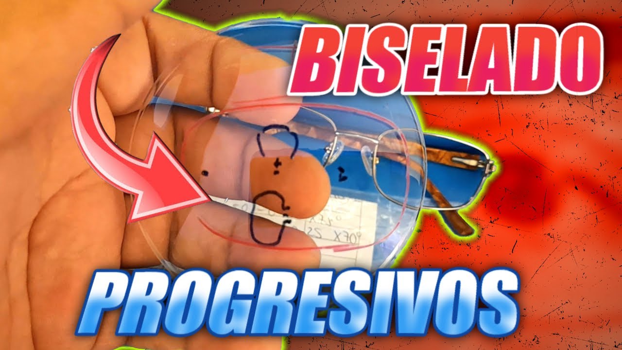 ⚙COMO CORTAR LENTES PROGRESIVOS |COMO BISELAR |biselado manual ⚙
