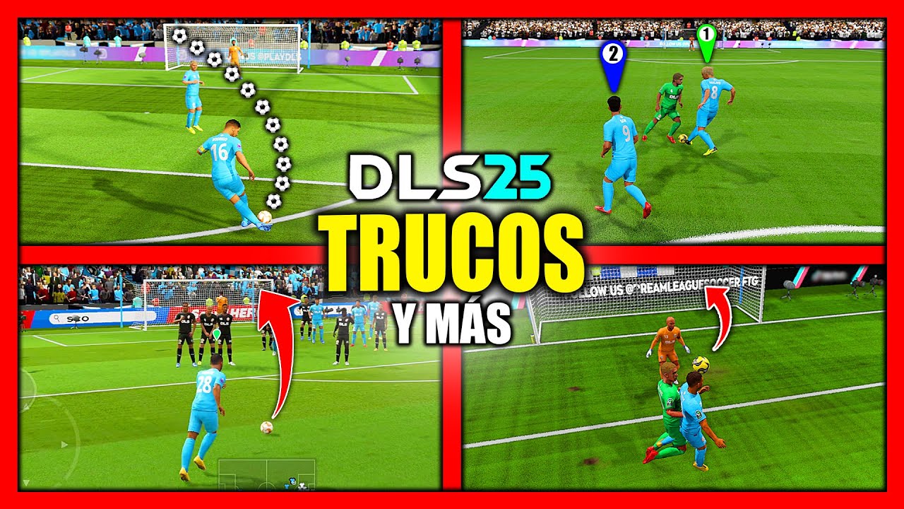✅ DLS 2025: TRUCOS Para JUGAR Como &iexcl;PRO!🔥| Tiro cruzado, Autopase, CONSEJOS Y M&Aacute;S....