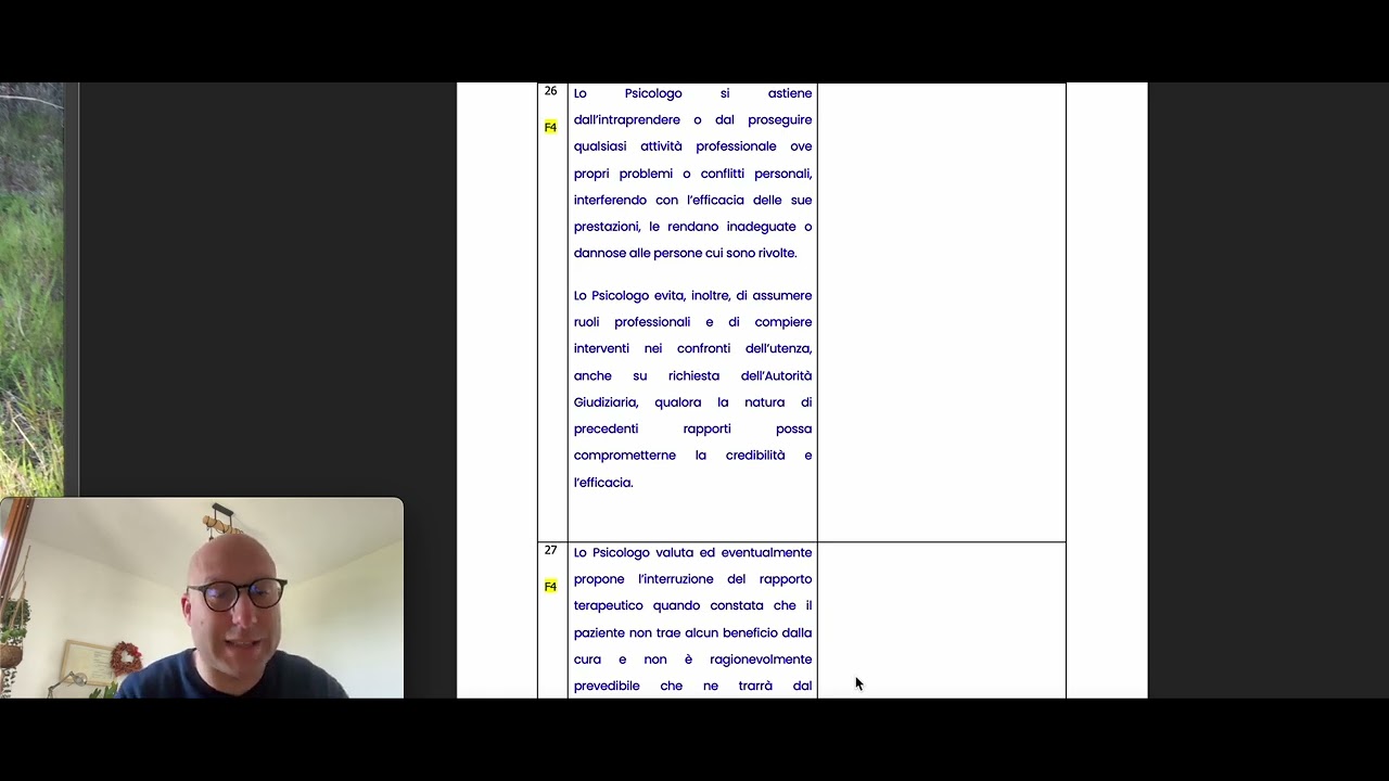 Art 26 conflittualità interpersonali e CTU codice deontologico