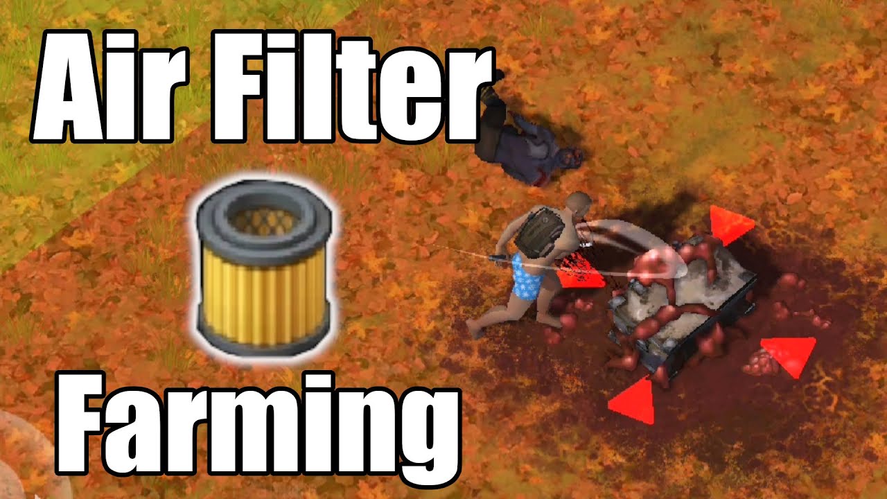 How to SOLO Farm For Air Filters in Multiplayer: Last Day on Earth