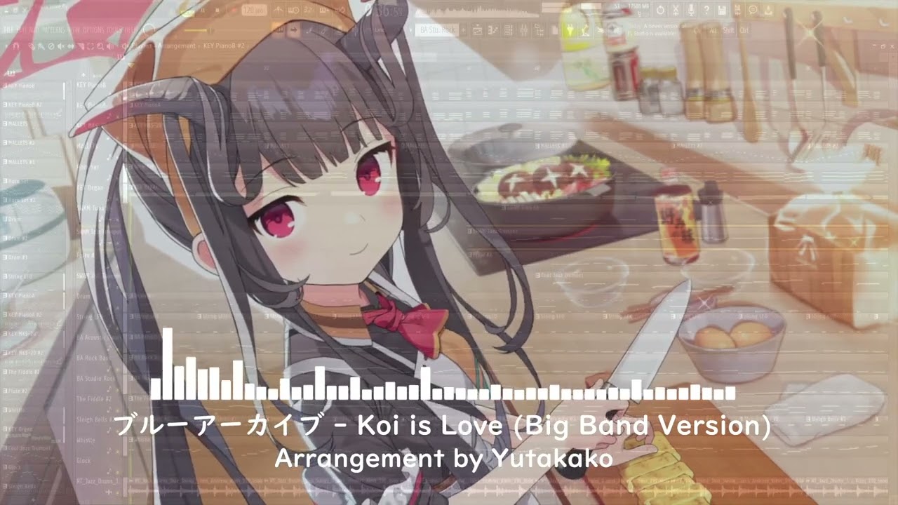 ブルアカ - Koi is Love (Big band Version by Yutakako)