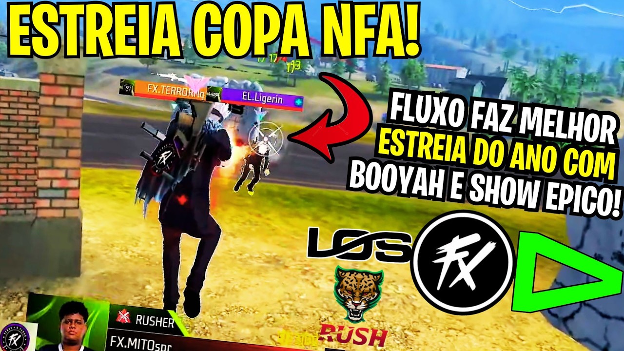 MEU DEUS FLUXOO! UMA ESTREIA HISTORICA COM MENDES FAZENDO JOGADA EPICA E FLUXO NO TOPO NA COPA NFA!