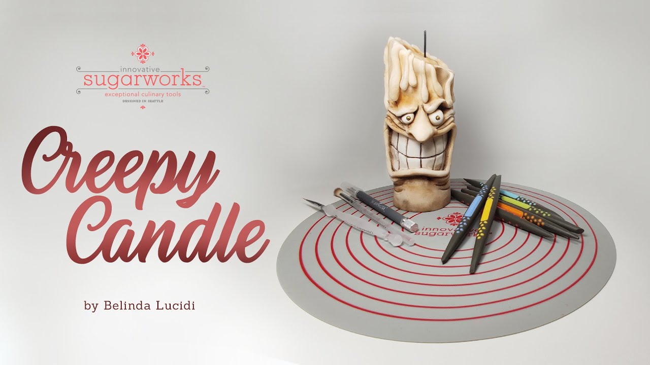 Creepy Candle by Belinda Lucidi