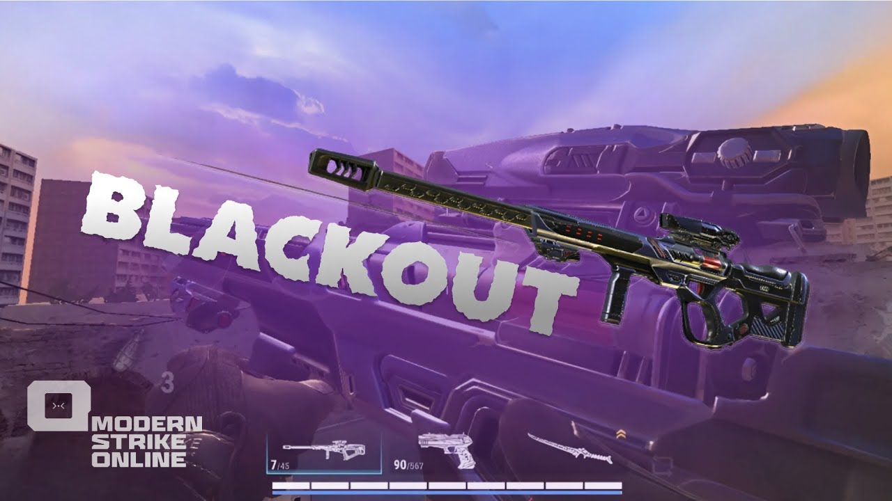 BLACKOUT: ОБЗОР НА НОВУЮ СНАЙПЕРКУ С ПОВЫШЕННЫМ УРОНОМ ПРИ РУЧНОЙ СТРЕЛЬБЕ В Modern Strike Online