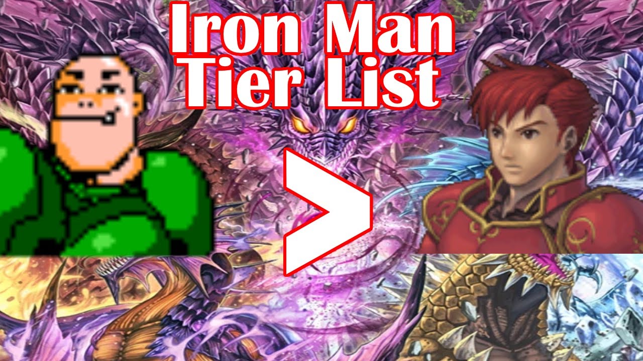 Fire Emblem Shadow Dragon Iron Man Tier List