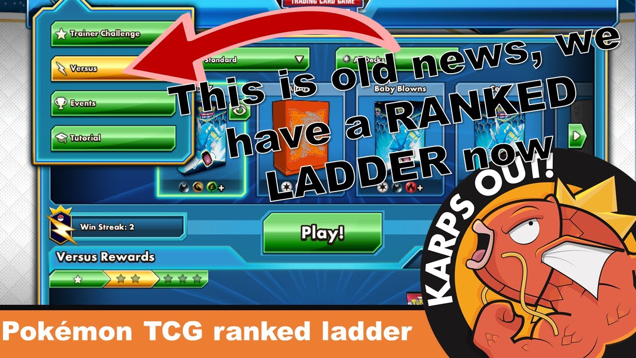 The BEST way to play competitive outside of a tournament! PTCGO's NEW ranked ladder!