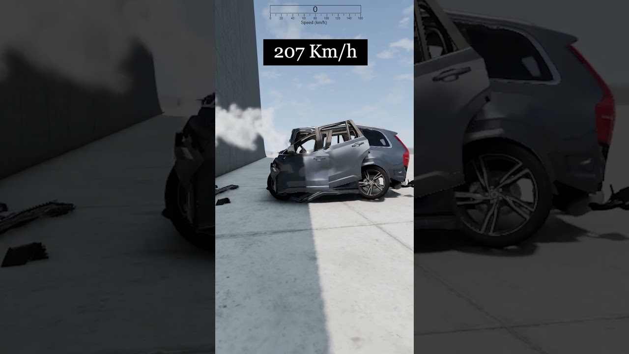 Can This SUV Survive a 232 km/h Crash?
