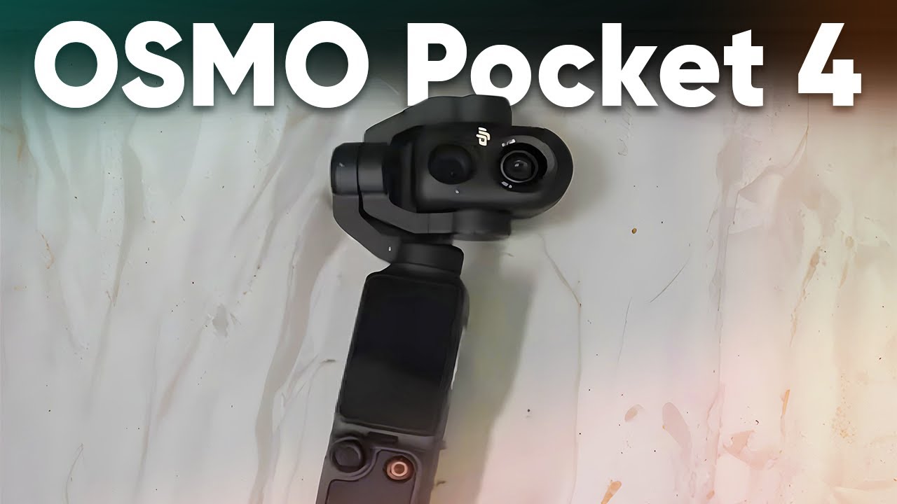 First Look at DJI Osmo Pocket 4 &mdash; Big Changes Incoming!