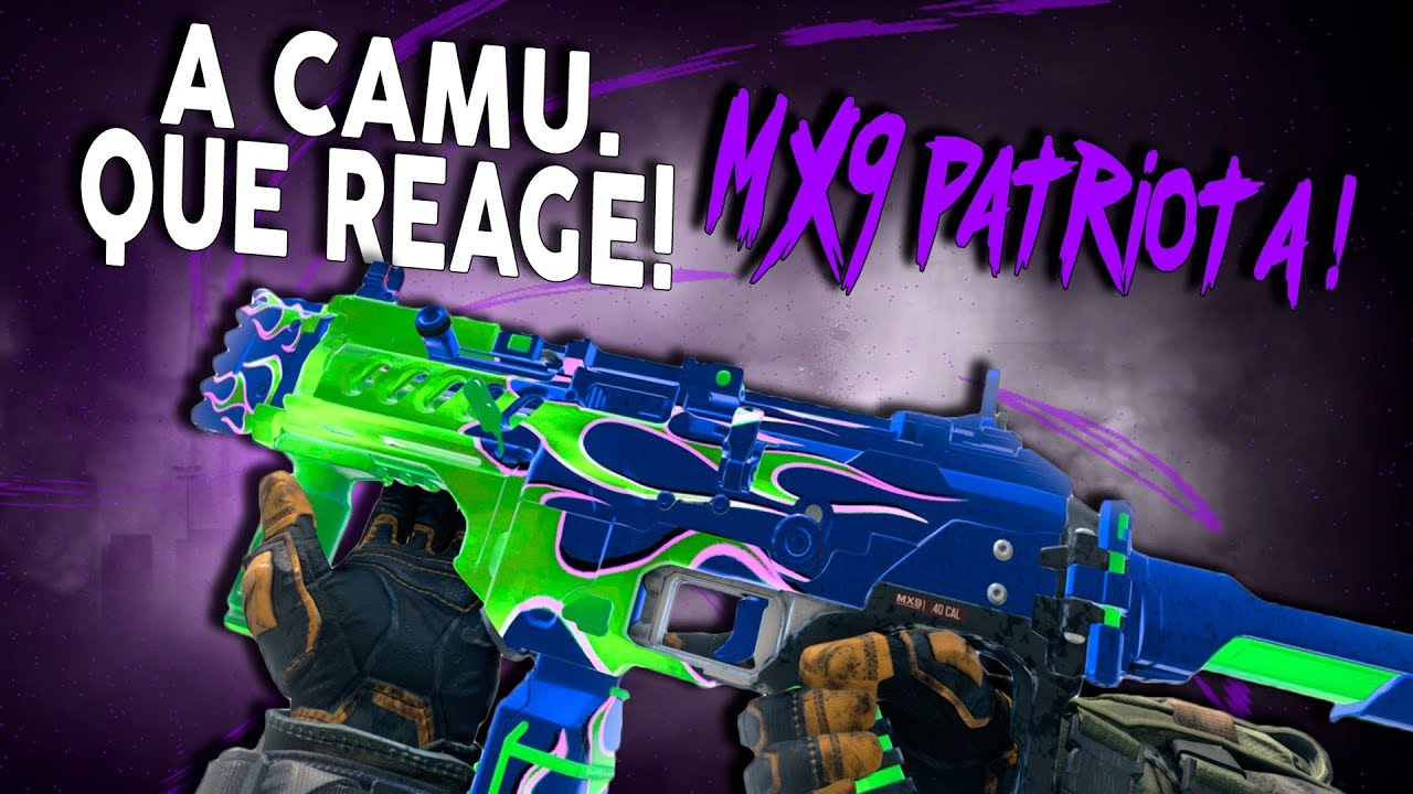 Камуфляж, реагирующий на вашу игру: Реактивный (MX-9 Patriot) - Black Ops 4