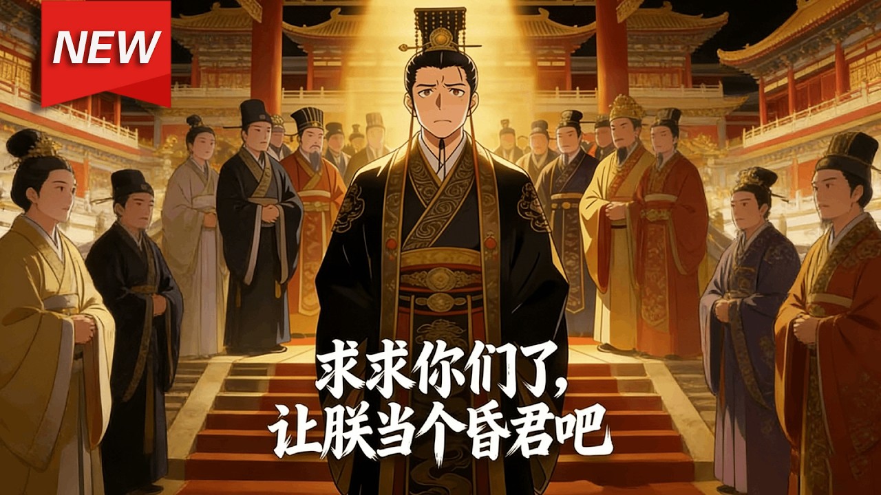 MULTISUB📢新番上线《求求你们了，让朕当个昏君吧》第1~60集丨赢渊一朝梦醒竟登上帝座，成为大秦天子。一道诡谲系统悄然绑定，言明若大秦社稷倾颓，他便可挣脱时空桎梏，重返故园！#破晓动漫社