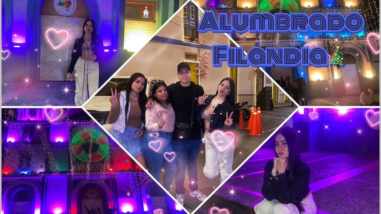 VISITAMOS alumbrado de FILANDIA 🎄🎅