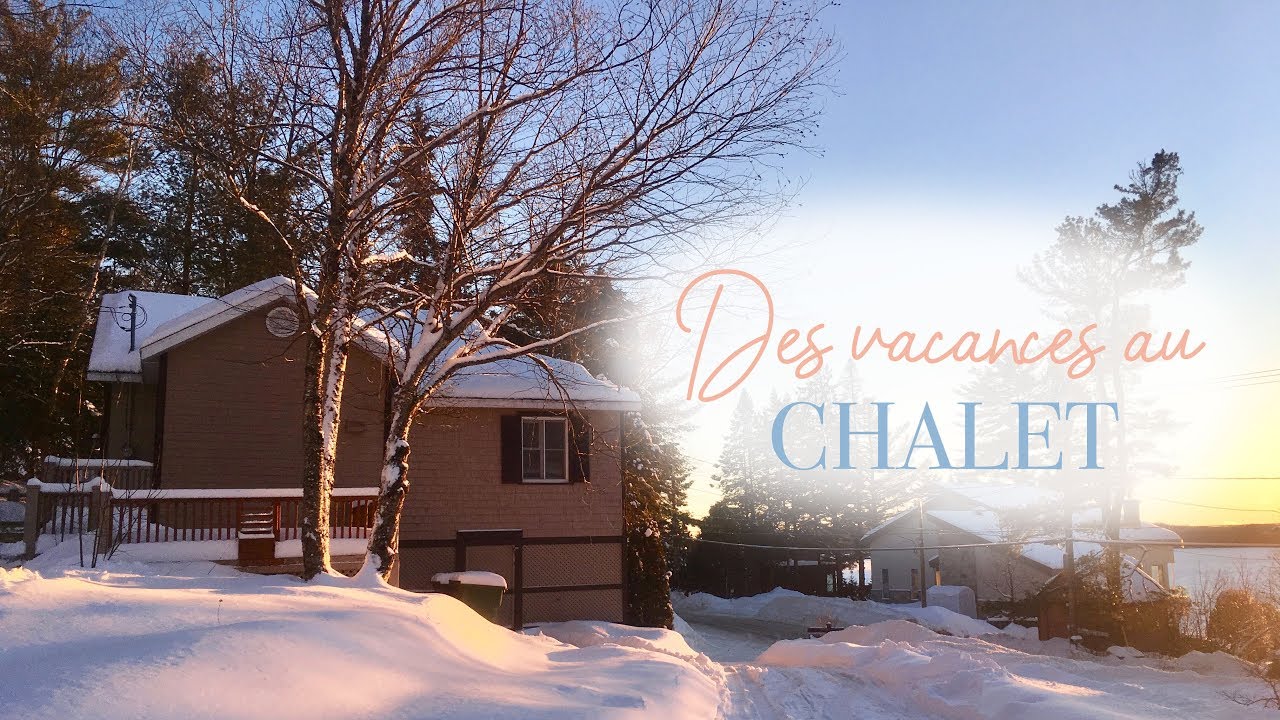Une semaine au Chalet 🏡 | Glissades, Chutes Montmorency, Spa