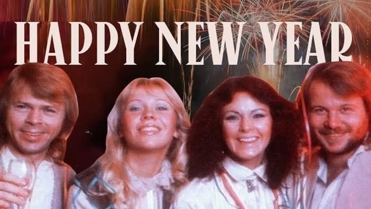 🎊 Happy New Year d'ABBA, figure parmi les chansons préférées de tous les temps pour le Nouvel An...