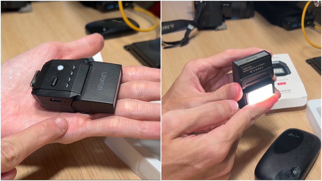 Trên tay đèn flash mini Ulanzi SL03: Nhỏ mà có võ, 2 trong 1