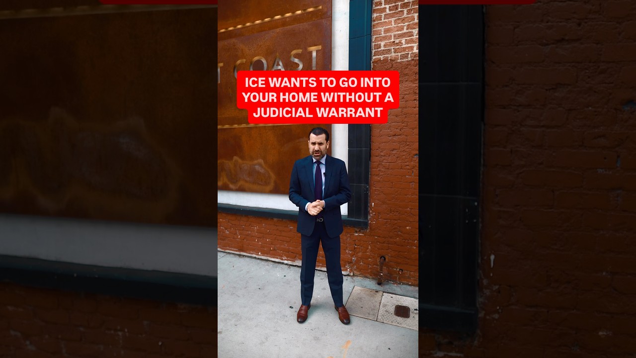 ICE wanted to go into your home without a judicial warrant