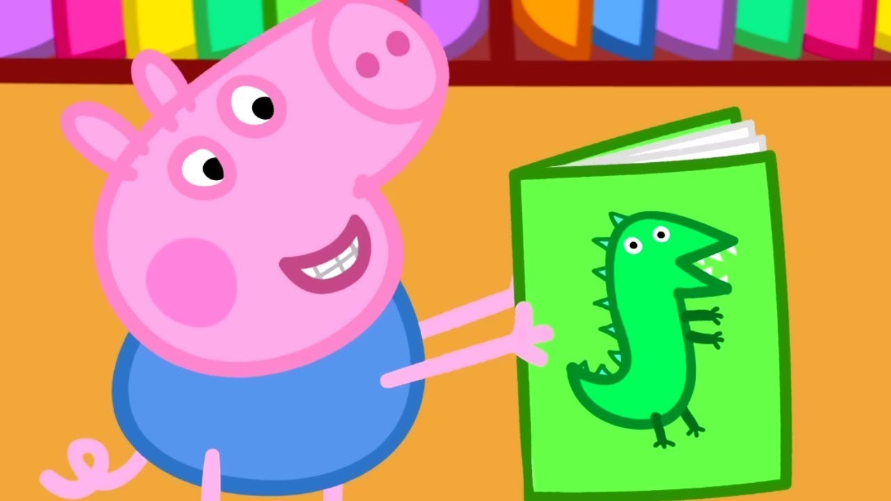 Peppa Pig English Episodes | Peppa Pig Learns to Read | Peppa Pig Official
