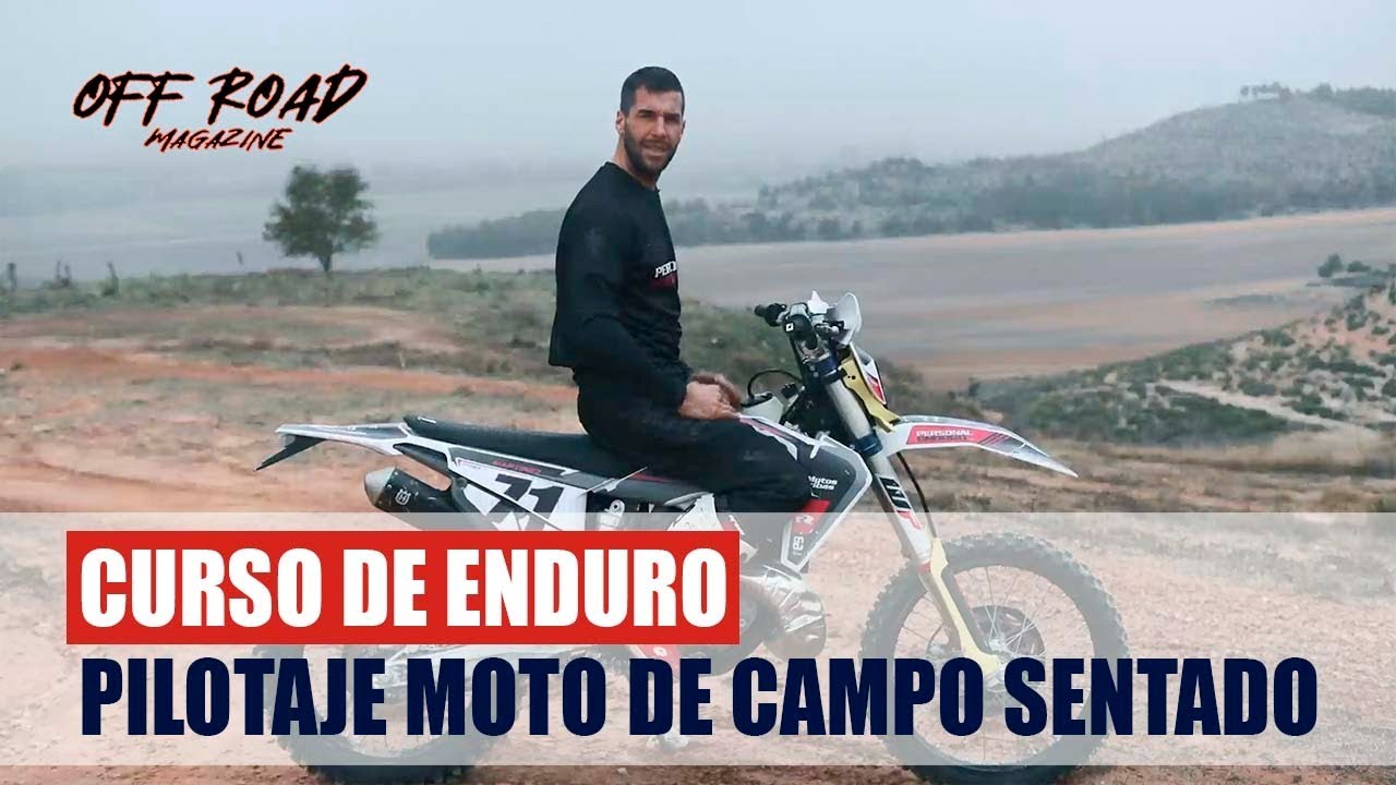 Curso de Enduro: pilotaje sentado