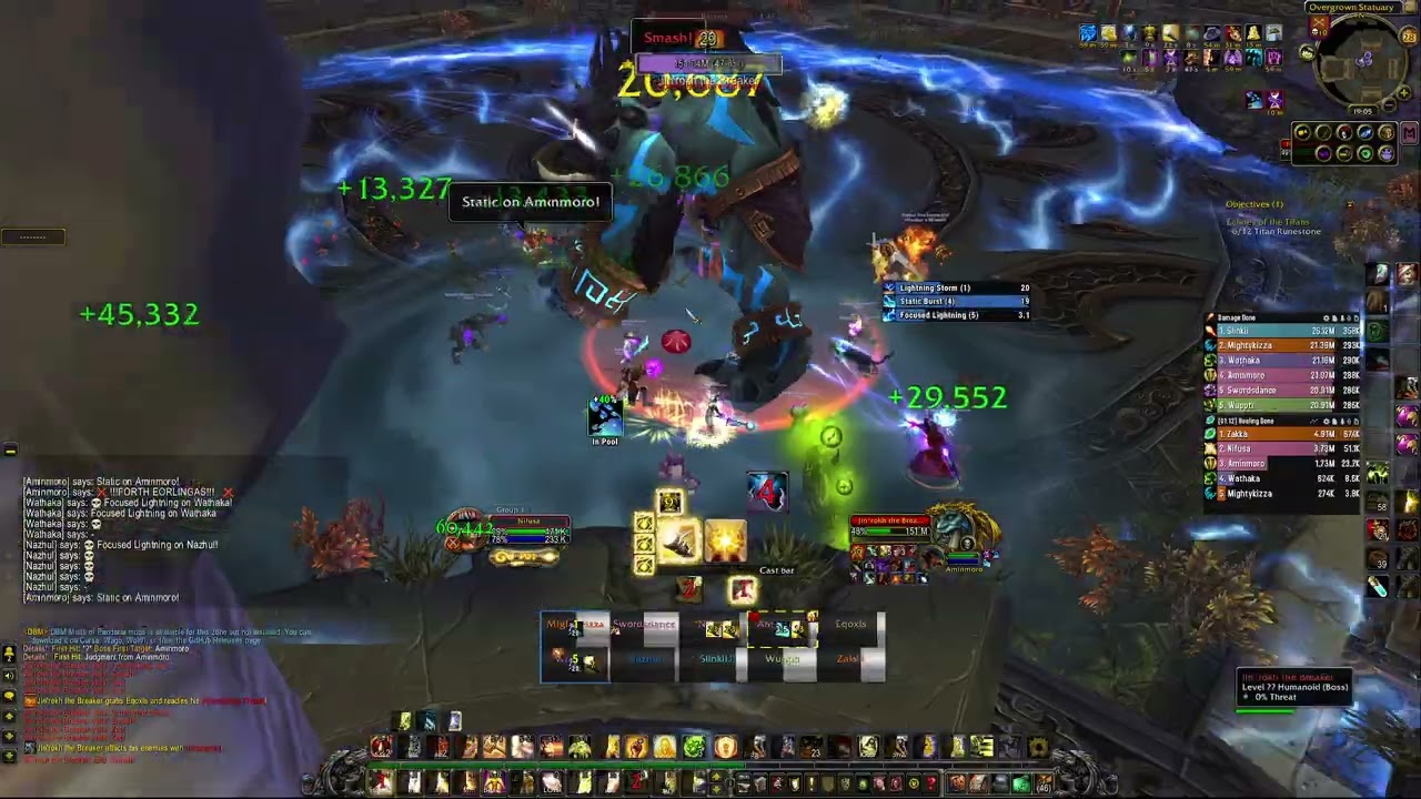 Wow - MoP Classic | ToT -  Jin'rokh the Breaker - 10M HC - Holy pala pov | 2:52