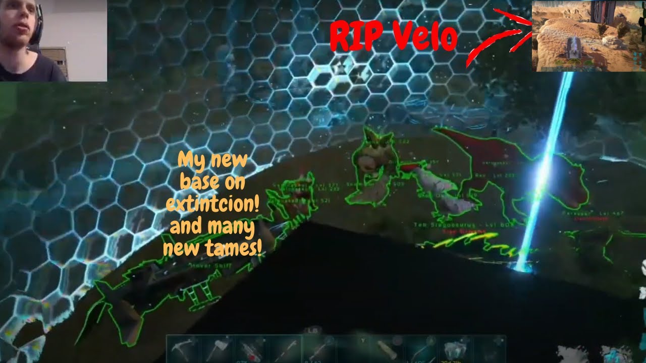 Extinction Dino Taming And My New Base! Ark Survival Evolved