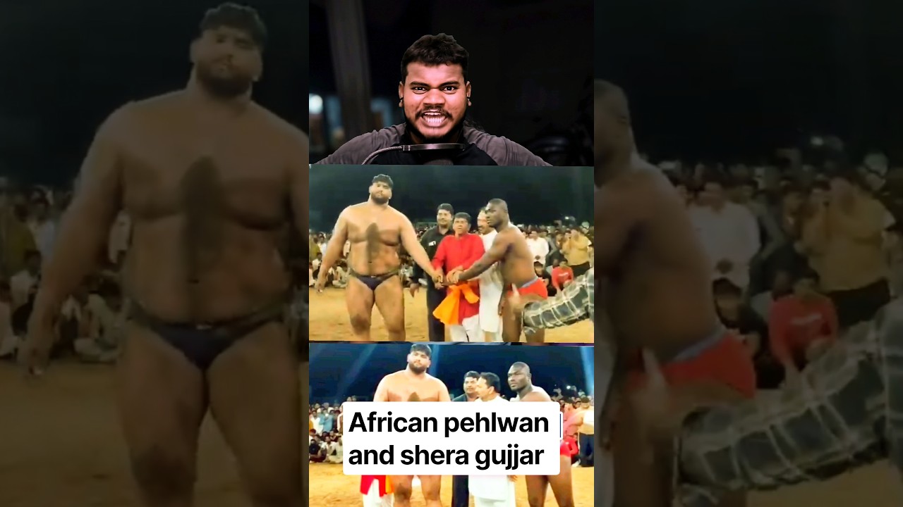 Shera gujjar, African pehlwan. #shortsfeed #kushtidangal #dangal #africa #gujjar