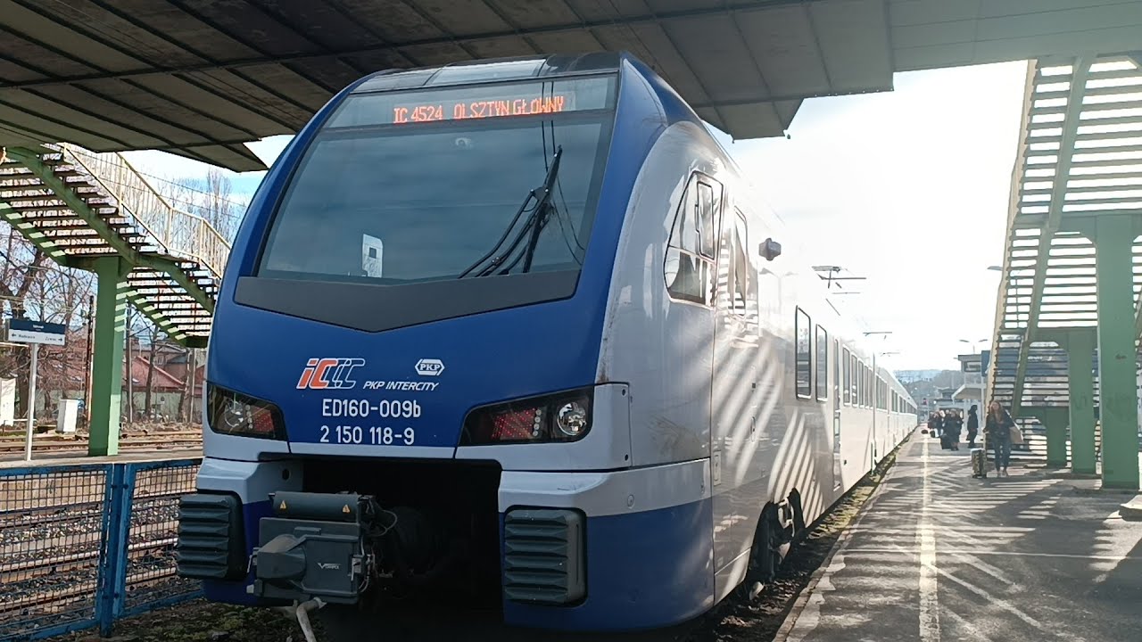 Pociągi Bielsko Biała Główna + Przejście Przez Skład IC Kormoran