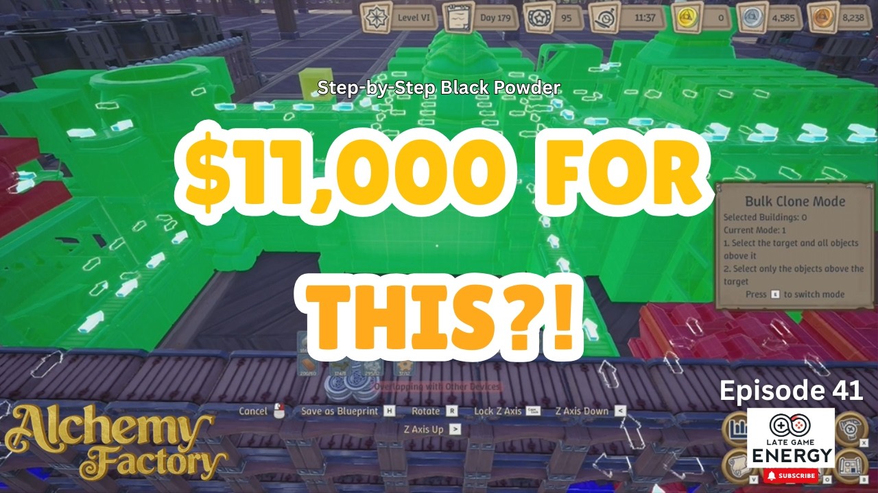 Дешевый черный порох (+ 7 уровень!) | Alchemist Factory
