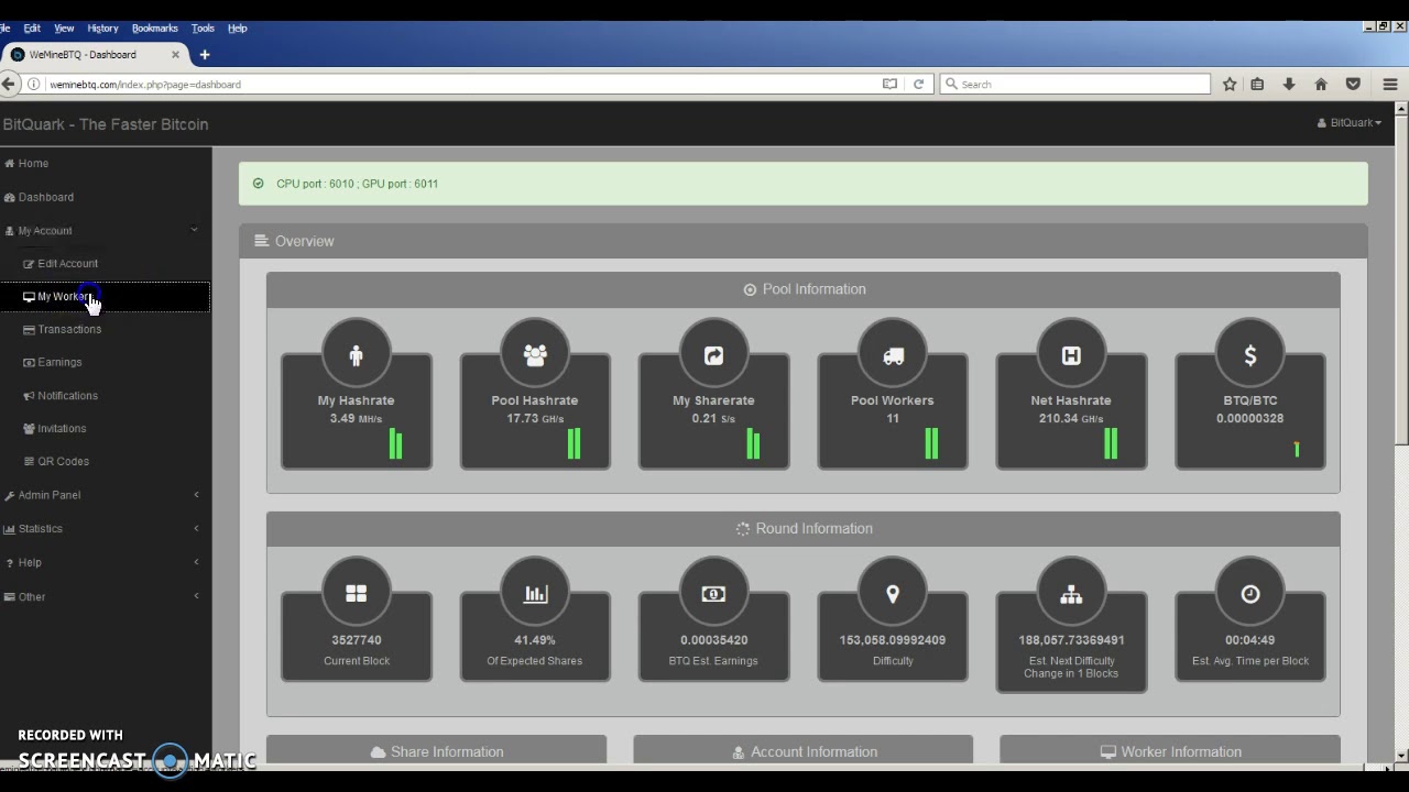 How To Mine BitQuark BTQ with CPU or GPU