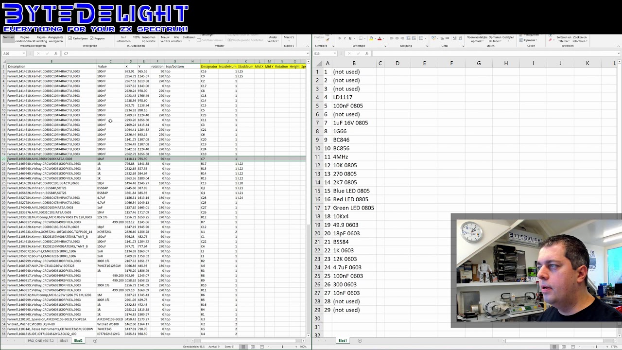 Spectranet assembly on TVM802A pick and place - part 2