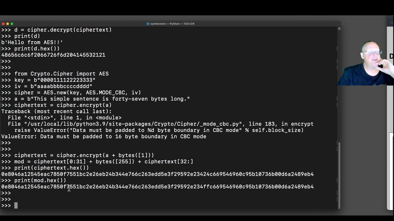 C 501  Padding Oracle Attack