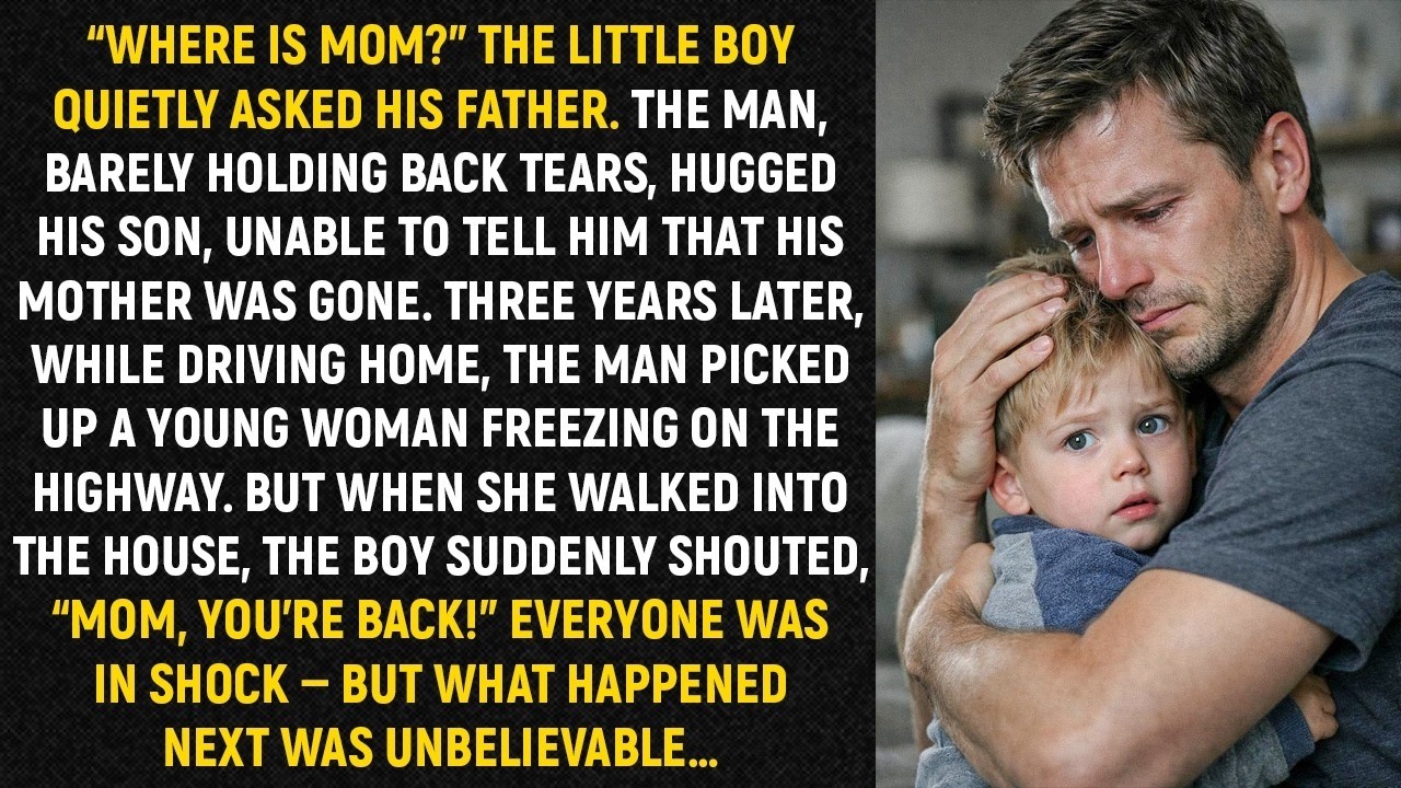 “Where Is Mom?” the Little Boy Asked—His Father Couldn’t Answer