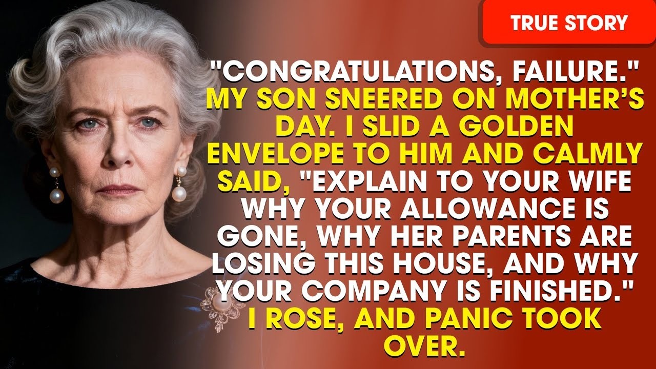 My Son Called Me A Failure, Until I Revealed I Owned His House, Cars,   Company